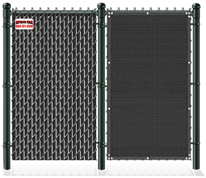 Chain Link Semi-Privacy Fencing in South Jersey