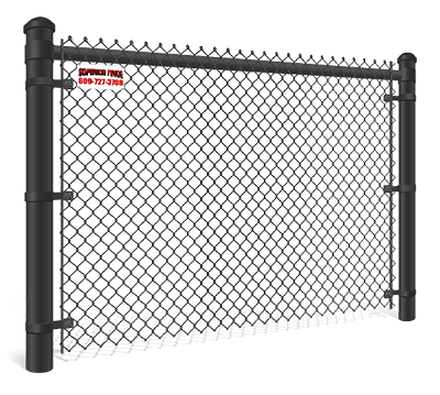 chain fence features popular with South Jersey homeowners