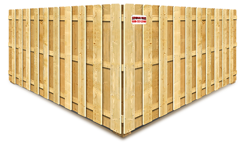 Sicklerville NJ Shadowbox style wood fence